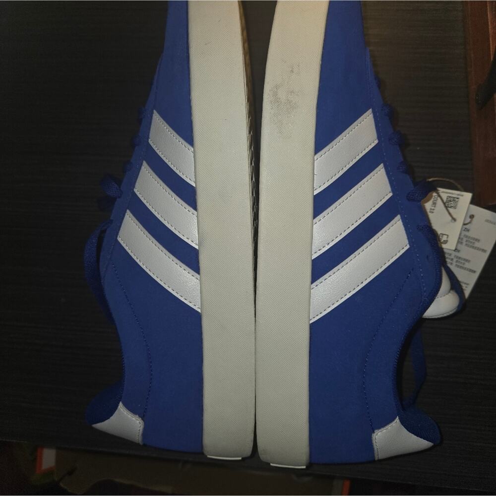 Adidas VL COURT NWT Royal Blue Size 12 Mens - Picture 4 of 9